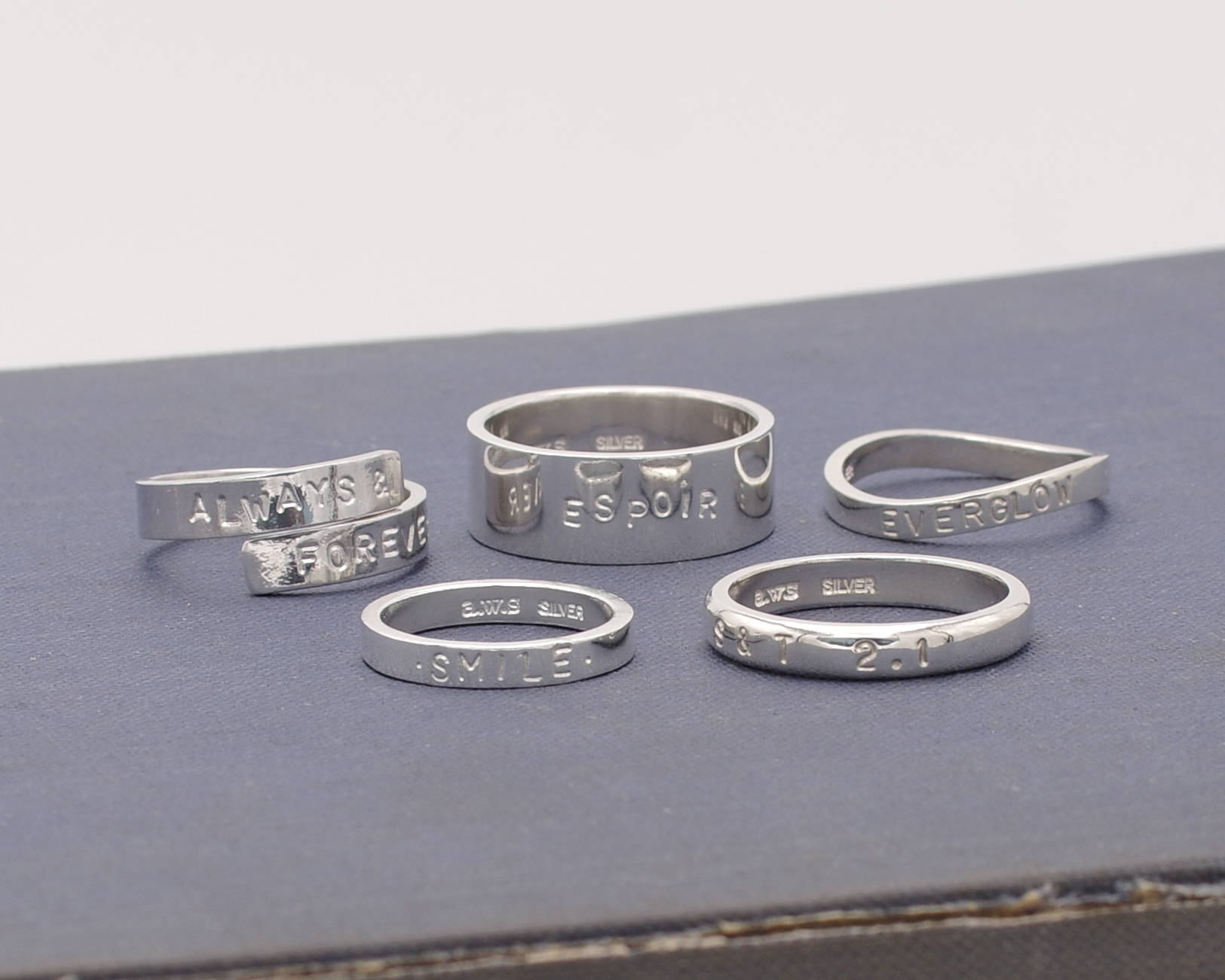 シルバー・刻印リング | a.w.s | 株式会社アトリエソエタ